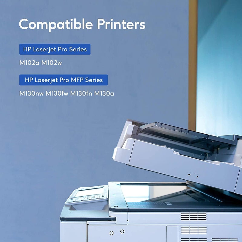 GOTOBY طبل أسود 19A CF219A وحدة طبل بديلة متوافقة لطابعة HP 19A CF219A تعمل مع Pro MFP M130fw M130nw M130fn M130a M102w M102a M130 M102 - Image 2